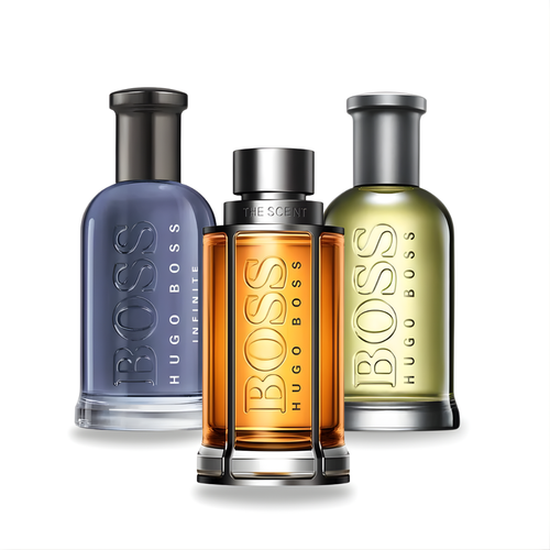 Combo de 3 Perfumes BOSS BOTTLED, BOSS THE SCENT, BOSS BOTTLED INFINITE 100ml